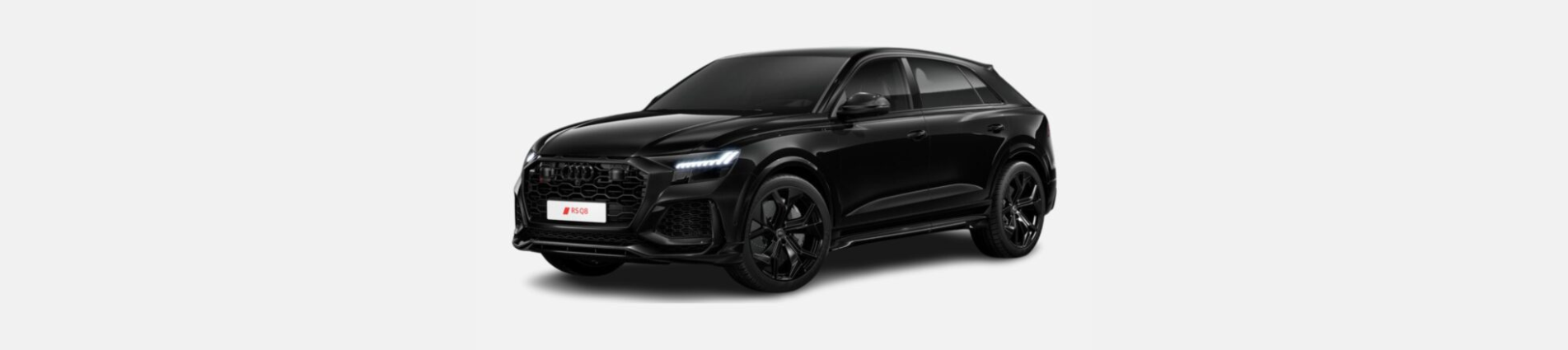 Czarne Audi RS Q8 na wynajem - wypożyczalnia Rent Dream Car